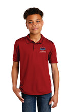 Load image into Gallery viewer, YST640 Youth Sport-Tek Moisture wicking 100% Polo Embroider FAU
