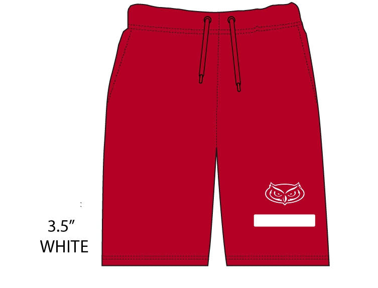 FAU PE Uniforms Short (red)